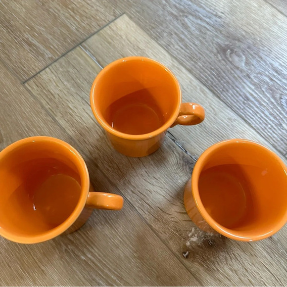 Fiesta Vintage Dinnerware Set of 3 Coffee Mugs Great Used Condition - Picture 4 of 7